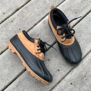 Brown& Black Bean Boots | Waterproof Rain Boots